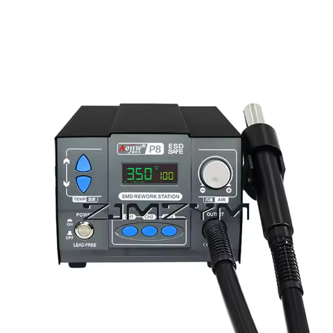 P8 High-power 1000 Wind Gun Strong Direct Air Hot Air Gun Welding Station Mobile Phone Repair Tool