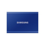 Samsung 500GB 3.2 Gen 2 Portable SSD T7 (Up to 1,050 MB/s) - MU-PC500H/WW Indigo Blue