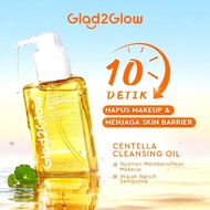 Glad2Glow MadagascarCentella Light Cleansing Oil 100ml g2g micellar water facial cleanser Soft makeu