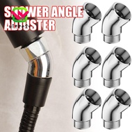 WITTEMY Showerhead Angle Adjuster, 1/2-inch Elbow Universal Port Shower Angle Controller, Handheld 1