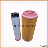 C16400 + CF400 CH Outer + Inner Set Air Filter (RS3923 + RS3922) ( P778972 + P780012 ) ( AF26393 + A