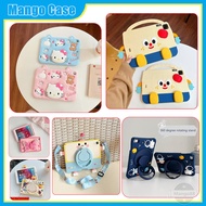 Case For iPad 11th (A16) 2025 iPad Air 11" 2025 M3/ 2024 M2 soft glue strap Cover Casing Table