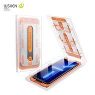 WSKEN Screen Protector for iphone 14/14pro/15 Pro/15 Pro Max Full Cover Tempered GlassEasy Install