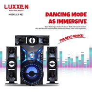 LUXXEN LX-X12 3 in 1 Wireless Bluetooth Digital Audio System Subwoofer HIFI Speaker