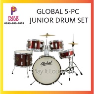 COD GLOBAL 5 piece  JUNIOR size DRUM SET with free drum throne and stic00