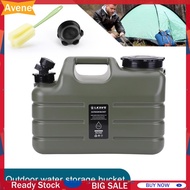 3 Gallon Water Container BPA Free Portable Camping Water Jug Water Storage Tank