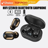 Tresgadget TWS Bluetooth Earphone Sport Wireless Headphone HiFi Stereo Earbuds Headset A6S E7S