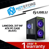 LIAN LI LANCOOL 217 INF ATX PC CASE - (BLACK | WHITE)
