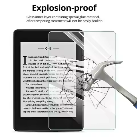 2 Pack 6/7/10.3 inch Screen Protector Shockproof 9H Tempered Glass Anti Scratch HD for KOBO Clara 2E
