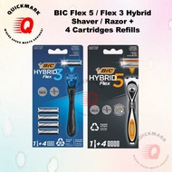 BIC Flex 5 Hybrid Shaver / Flex 3 Hybrid Shaver / Razor Cartridges