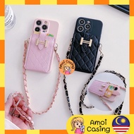 Redmi A1 9A 9C 9T 10 10A 10C 12 12C 13 13C 14C H bag wallet long chain case