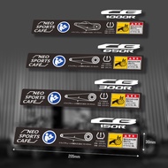 Xiii _ HONDA CB150R CB300R CB1000R Tire Pressure Warning Chain Tension PVC Waterproof Car Sticker