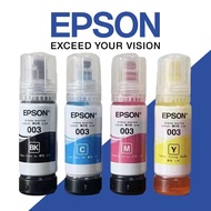 สินค้าประกันศูนย์ EPSON Ink 003 Original หมึกเติมแท้สำหรับ EPSON L3110 L3210 L3216 L3150 L3250 EPSON003 (300) ของแท้