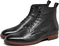 Mens Casual Chukka Boots Leather Dress Boots for Men