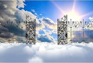 Heavens Backdrop Heaven Gate Photography Background Holy Light Easter Heaven Sent Backdrop White Clo