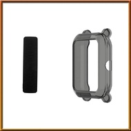 [V E C K] Cover Silicone for Xiao-Mi Mi Box S Mi Box 4 Controller Black &amp; for  Huami Amazfit Bip Youth TPU Case Black