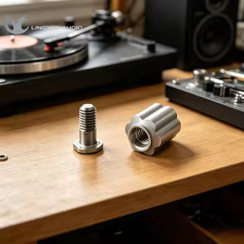 12mm Stainless Steel Screw Set, Durable Fastener for SME Turntable Tonearm Slide Plate Repair & Repl
