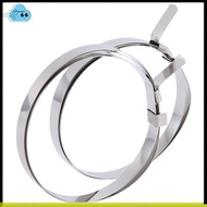 Vehicle Car Constant Velocity CV Joint Boot Clamp Clip Fastener 2 Pcs