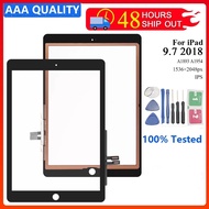 For iPad 6th Gen iPad 9.7 2018 A1893 A1954 LCD Outer Touch Screen Digitizer Front Glass Display iPad 9.7 2017 5th A1822 A1823 Touch Panel Replacement