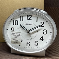 [TimeYourTime] Seiko Clock QHK059S Quiet Sweep Silent Movement Bell Alarm Light Alarm Clock QHK059