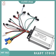 (xiu988) Electric Scooter 36V-60V 25A Controller 36V 48V 52V 60V Intelligent Brushless Controller 6 