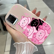 Case VIVO Y21 Y21t Y21s Y21e Y21a Y22 Y22s Y33s Y33t Case Cat / Small Rabbit UA0470