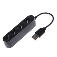 English Cross-Border 4-Port USBHUB HUB USB2.0 Can Have 500GB Hard Drive 15CM Cable HUB Wholesale