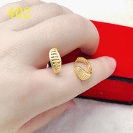 10k gold clip earrings for women (402)