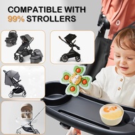 Universal Stroller Snack Tray,อุปกรณ์เสริมสำหรับรถเข็นเด็ก,อุปกรณ์เสริมสำหรับรถเข็นเด็ก,ที่วางแก้วรถ