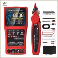 Nasedal ET628PRO 3-in-1 Network Cable Tester Ethernet Tester Multimeter Wire Tracker VFL Tone Genera