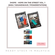 [M2U / Soundwave / Powerstation] JHOPE - HOPE ON THE STREET VOL. 1 Lucky Draw Album Photocard BTS Jung Hoseok