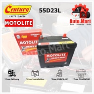 Bateri Kereta / Car Battery - Century Motolite Heavy Duty - MF - 55D23L