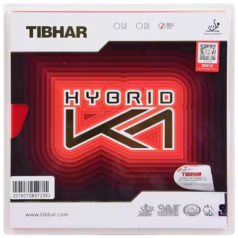 Tibhar HYBRID K Plus Table Tennis Rubber Ping Pong Racket Rubbers Accessories Pimples In