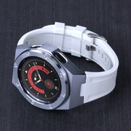 ชุดดัดแปลงสำหรับ Samsung Galaxy Watch 4 Classic 46Mm สร้อยข้อมือยาง Correa สำหรับนาฬิกา Samsung 4/5/