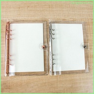 RAN Soft Notebook Cover A 6 6 Rings Binder Cover 6 Rings Binder for School Office