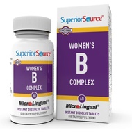 Superior Source Women?s B Complex - Energy Support Supplement for Women - Multivitamin with Vitamin 