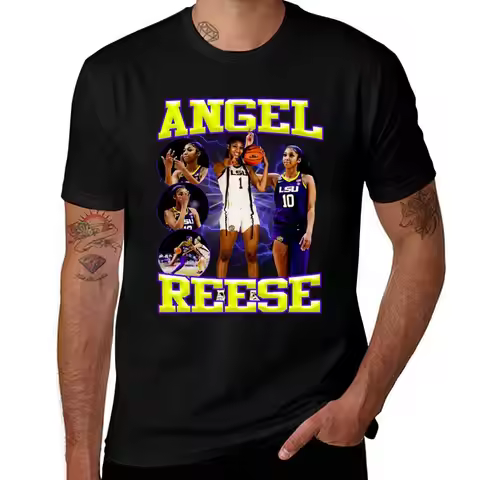 Angel Reese Purple T-Shirt graphic t shirts custom t-shirts mens graphic t-shirts pack