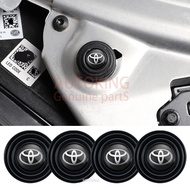 Toyota Car Shock Absorber Gasket Car Door Sound Insulation Silent Pad Sticker Exterior Accessories for Innova Corolla Wigo Fortuner Vios Avanza Altis Camry Hilux Sienta