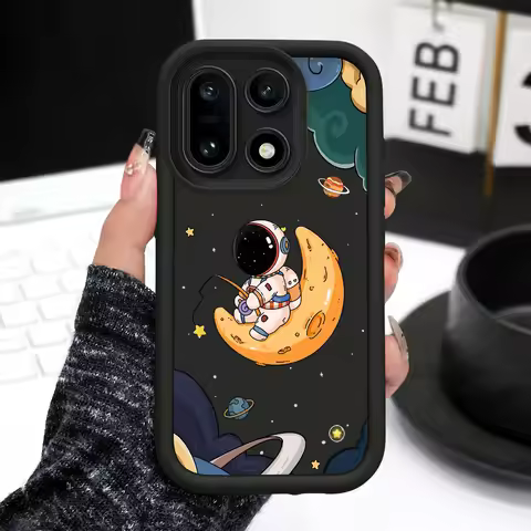 Flying Astronauts Phone Case For Oneplus 15 15R 13 13T 12 12R 11 11R 10R 8T Nord CE 5 4 3 2 Lite 4G 