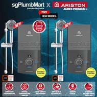 Ariston x sgPlumbMart ✶Aures Premium+ Copper Tank✶ Instant Water Heater with Built in ELCB