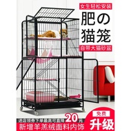 Sangkar Kucing Kucing Villa Sangkar Kucing Dalaman Pembersihan Rumah Kucing Besar dengan Tandas Sang