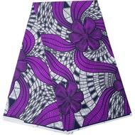 African Ankara Fabric - 6 Yards with Tribal Prints for Dashikis & Party Dresses