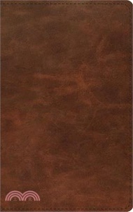 ESV Thinline Bible (Full Grain Leather, Deep Brown)