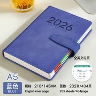 RL DEPARTMENT STORE - 2026年日程簿 日記簿 英文400頁每日計劃簿 日曆記事本 效率手冊