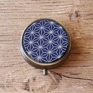 麻葉款 藥盒 分格藥盒 迷你 攜帶式藥盒 收納盒小藥盒