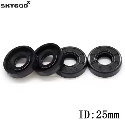 ID 25mm NBR Nitrile Rubber Shaft Oil Seal TC-25*31/32/34/35/37/38/40/42/44/45/47/50/52/55/60/62*4/5/