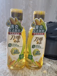 刀嘜 Zero Trans Fat Non-GMO 粟米油knife非基因改造醇正粟米油刀嘜粟米油