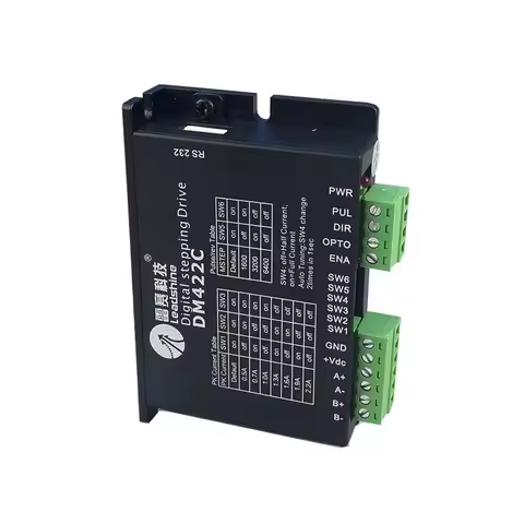 Leadshine NEMA17 Stepper Motor Driver DM422C DIY 3D Printing Small Engraving Machine General Anode W