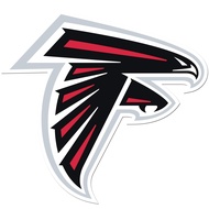 NFL Siskiyou Sports Fan Shop Atlanta Falcons Auto Decal 8 inch sheet Team Color