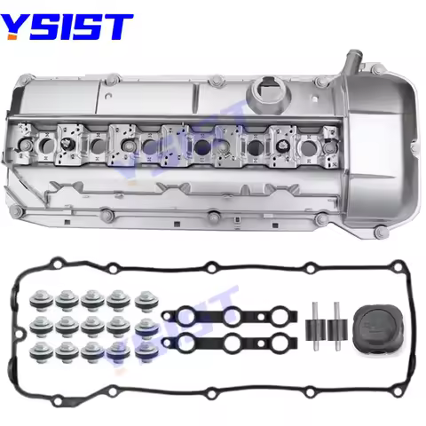 New Aluminum Engine Valve Cover for BMW M54 M52 B20 B25 B28 E53 E36 E46 E39 X5 Z3 2.5L 2.8L 3.0L Cyl